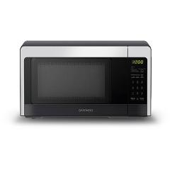 Horno De Microondas Daewoo KOR-665 0.7 Pies Cocción CRS-Gris Con Negro -  Buscaya