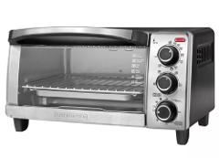 Black & Decker - Horno Tostador 4 Rebanadas - Negro Black & Decker - Horno Tostador 4 Rebanadas - Negro preview
