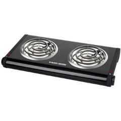 Estufa Doble Para Bufe Black & Decker DB1002B-negra Estufa Doble Para Bufe Black & Decker DB1002B-negra preview